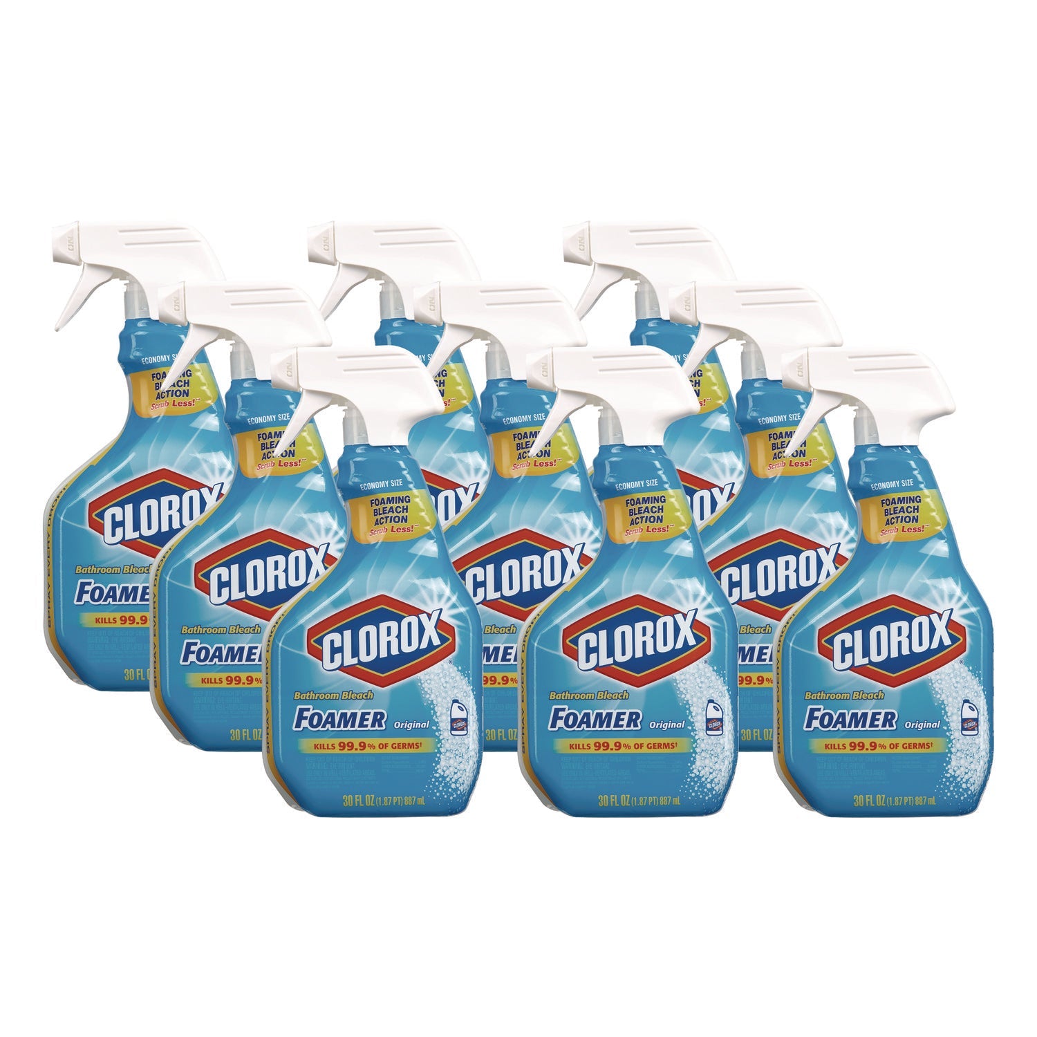 clorox-disinfecting-bathroom-foamer-with-bleach-original-spray-30-fl-oz-0-9-quart-1-each-clear-num-clo30614ea_1